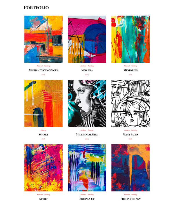 artist-portfolio